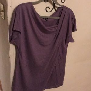 Women’s top short sleeves  purple size L